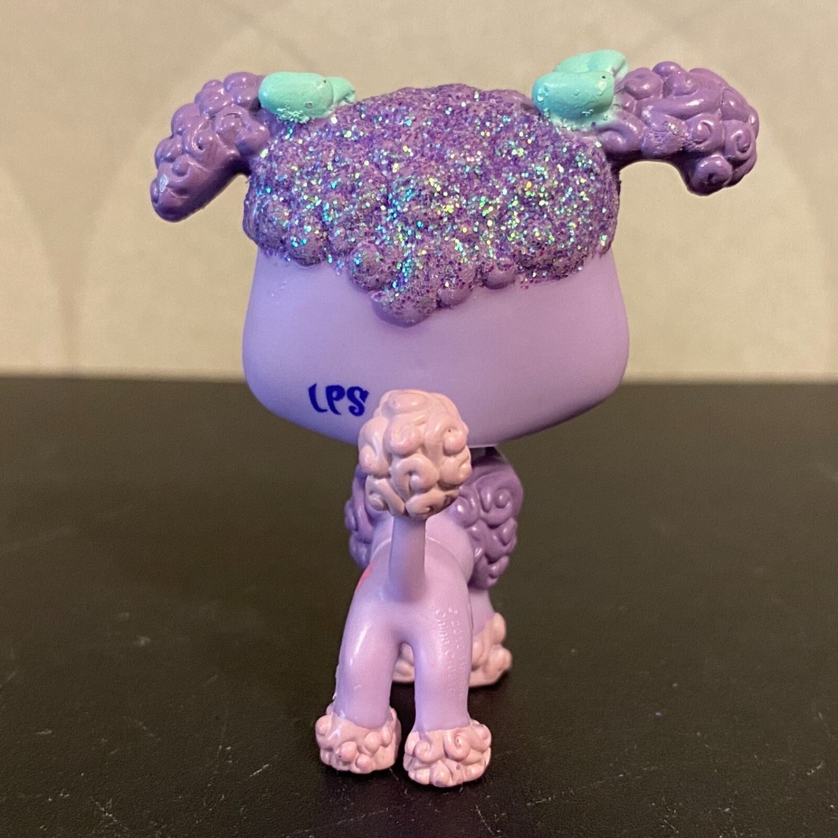 Authentic Littlest Pet Shop #2267 Glitter sparkle purple