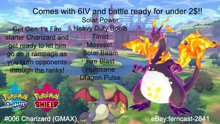 Pokemon Sword and Shield Choose a Shiny Fossil 6IV Battle Ready Fast Delivery