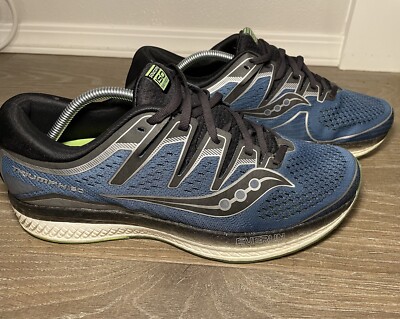 Saucony Men's Triumph ISO S20462-2 Blue Running Shoes Sneakers Size 