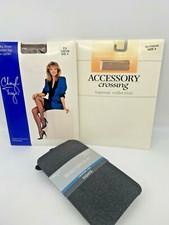 3 Marcas: 2 pr Pantimedias Sheer Control Top + 1 pr Control Top Medias - Talla A