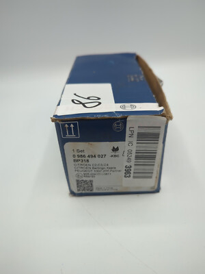 BOSCH Bremsbelagsatz Scheibenbremse 0986494027 für PEUGEOT DS CITROËN OPEL