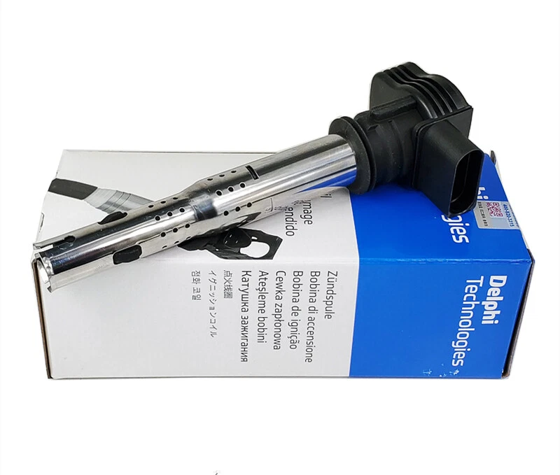 Delphi OEM 4 pcs Ignition Coils for AUDI TT A3 A4 A5 A6 VW GTI Golf Jetta Passat Foto 4 de 4