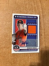 2023 Panini Stars & Stripes - Brandon Herbold - Netherlands Auto Relic /72