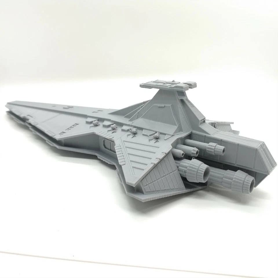 Venator Class Star Destroyer 12" Model Kit Cruiser Imperial Republic Ship Wars - Image 4 of 4