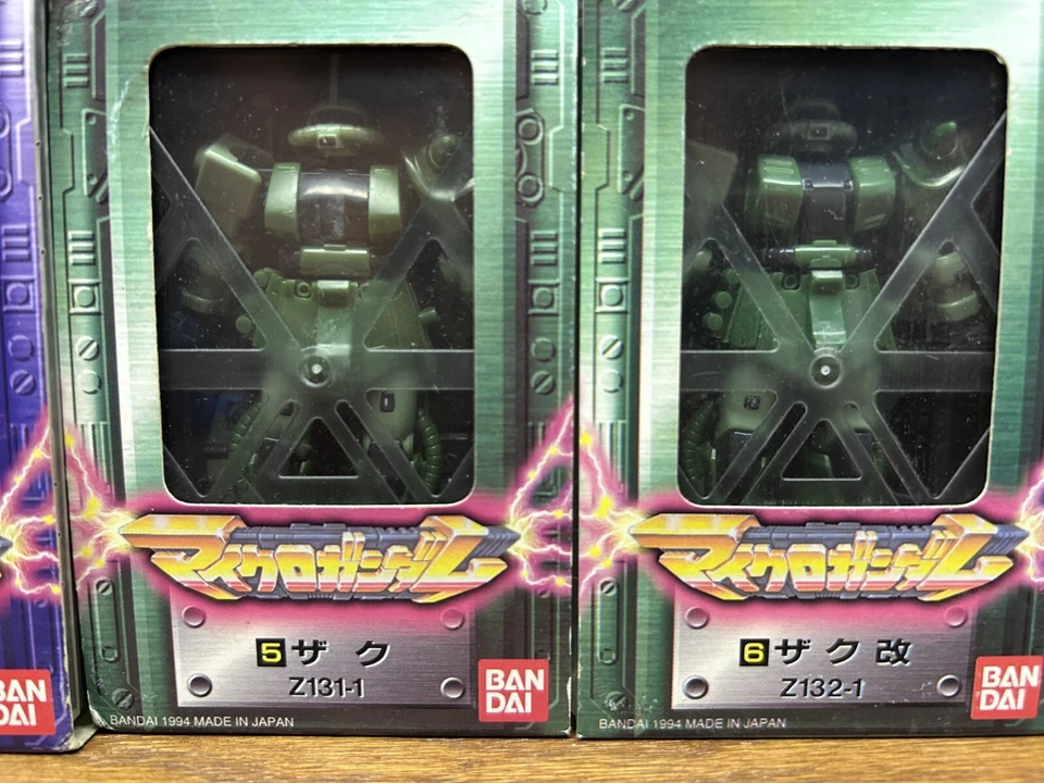 Juego de 12 micro figuras de acción Gundam Mobile Suit Bandai 1994 Foto 4 de 4