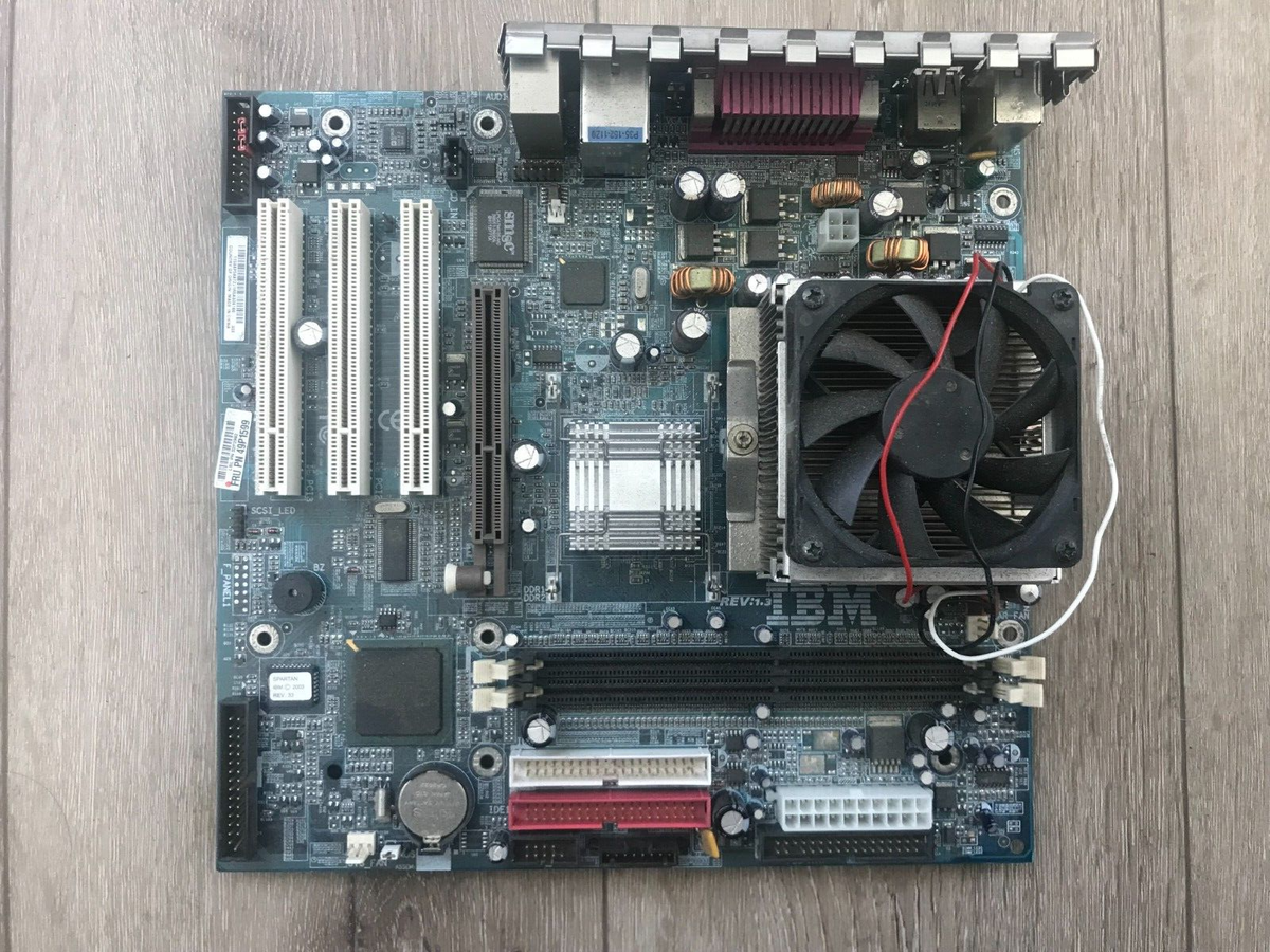 IBM NetVista 49P1599 Motherboard with Intel P4 2.40 GHz CPU & CPU