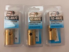 3 Danco 15737E Hot/Cold Stem Barrel, For Use With Kohler Faucets, Brass