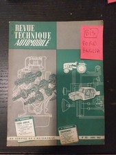 Revue technique Ford CONSUL