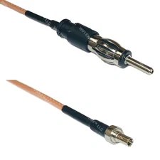 RG316 AM/FM MALE to CRC9 Male RF Cable Rapid-SHIP LOT