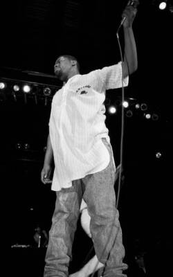 Rapper Biz Markie performs at the U.I.C. Pavilion 1988 Old Photo 20