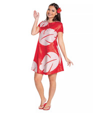 Disguise Womens Disney Lilo Stitch Lilo Halloween Costume Dress Small 4-6