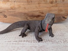 Komodo Dragon Ornament Statue Garden Home Resin Outdoor In 26x12x11cm PP-KOMO-F