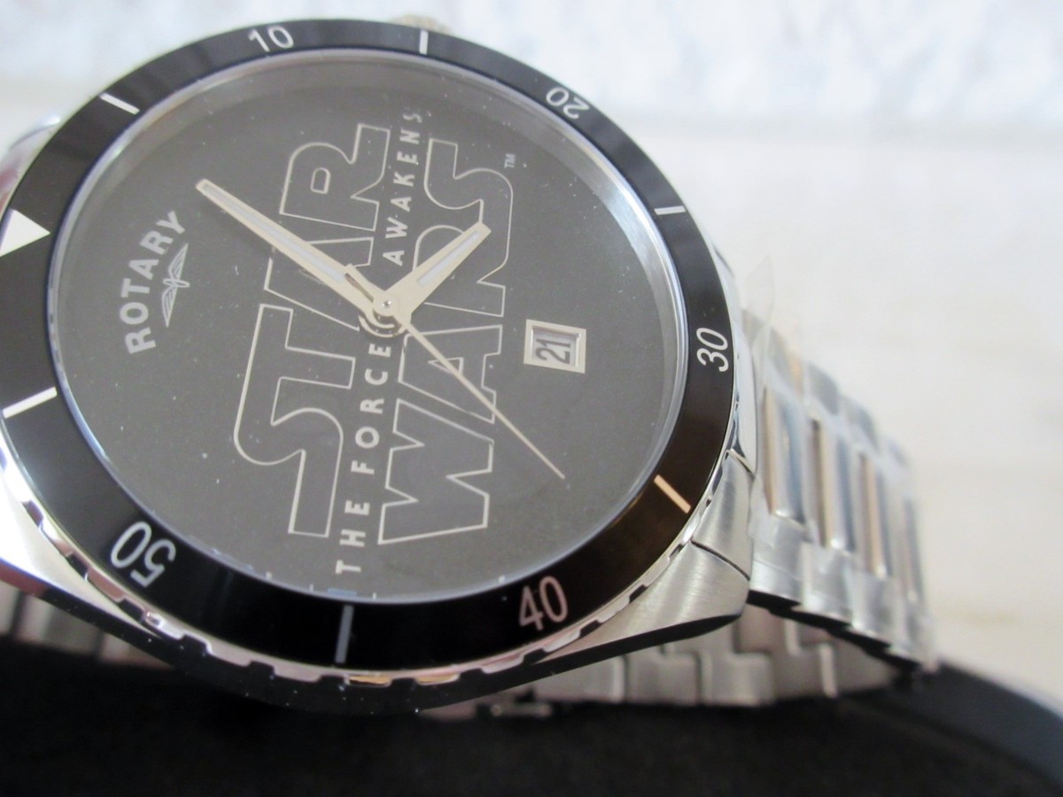 Rotary Star Wars Watch, Model 7007D01 (Need NEW Battery)