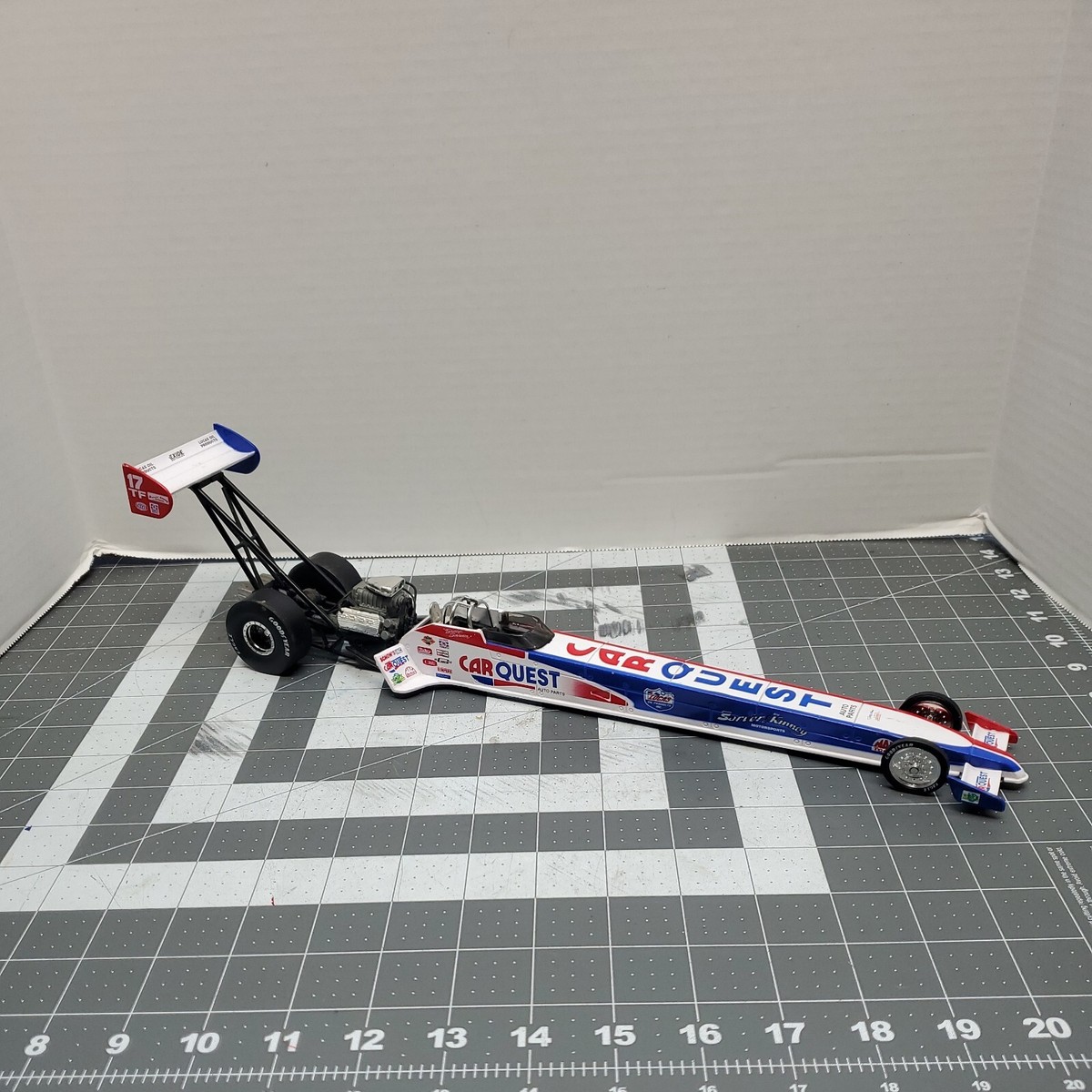 1/24 DRAGSTAR　ミニカー Bruce Sarver Action 1997 Car Quest Top Fuel Dragster 1:24 NHRA | eBay