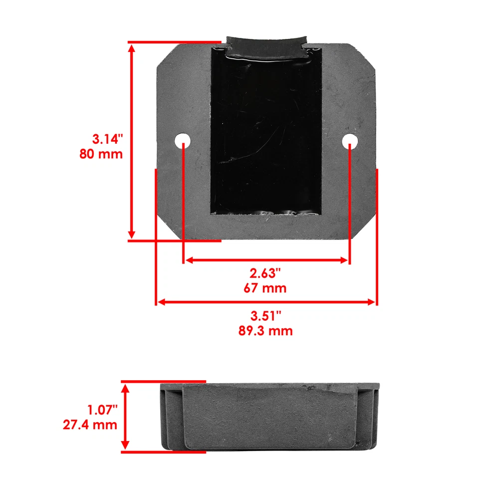 Regulador rectificador para Honda VT700C Shadow 700 1984 1985 Foto 2 de 4