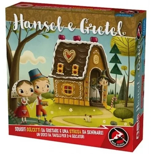 HANSEL E GRETEL gioco cooperativo IN ITALIANO red glove PARTY GAME età 5+