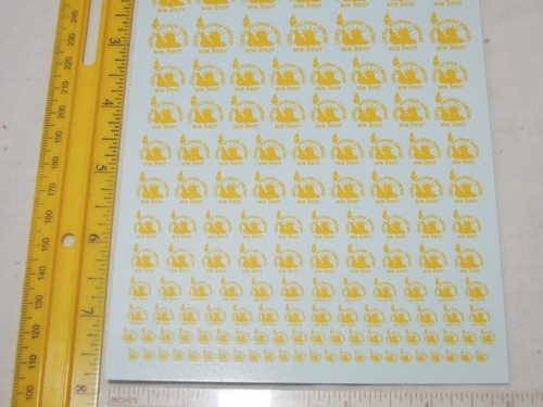 About 150 yellow Central RR Company of NJ State of Liberty Heralds N, HO, S, O - Picture 2 of 3