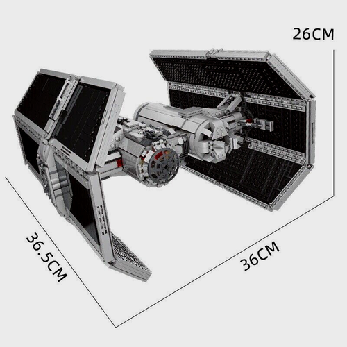 RETIRED Mould King 21048 Star Wars Model Tie Fighter Spaceship LIMITED EDITION - Picture 3 of 5