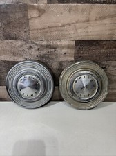 61 62 63 Buick Special Skylark 4 Lug Wheel Chrome Dog Dish Hubcaps 1961 1962