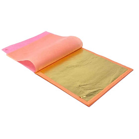 Feuille d'or alimentaire 95x95 mm pour sublimer vos gâteaux d'anniversaire et fêtes en famille