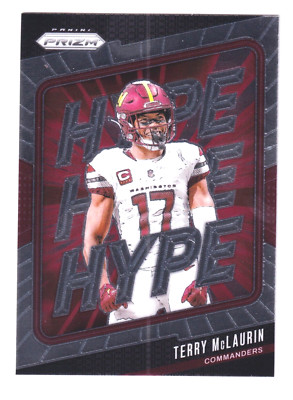 2024 Panini Prizm HYPE #12 TERRY McLAURIN Washington Commanders