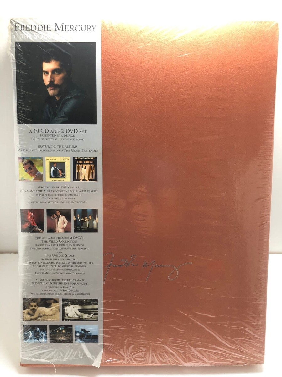 Freddie Mercury 10CD+2DVDセット Mercury Freddie Solo A Deluxe