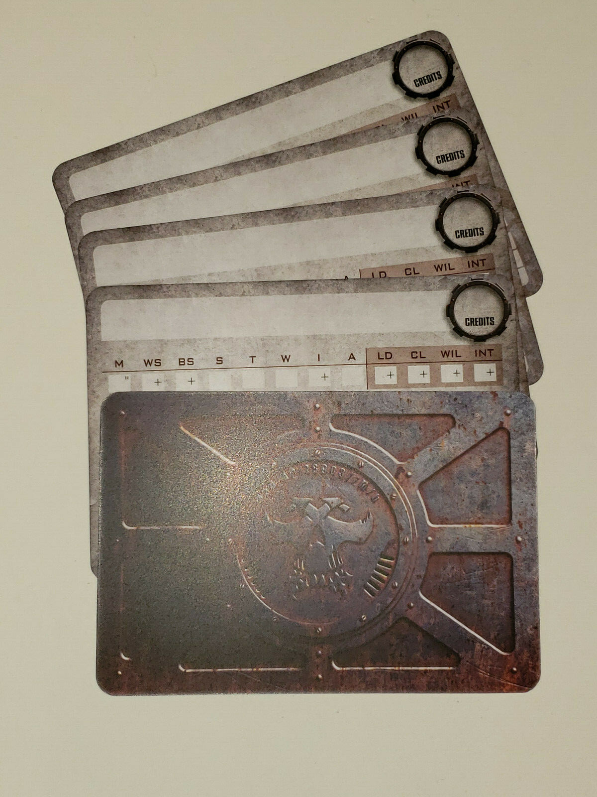 Necromunda Blank Character Cards, 40K | eBay