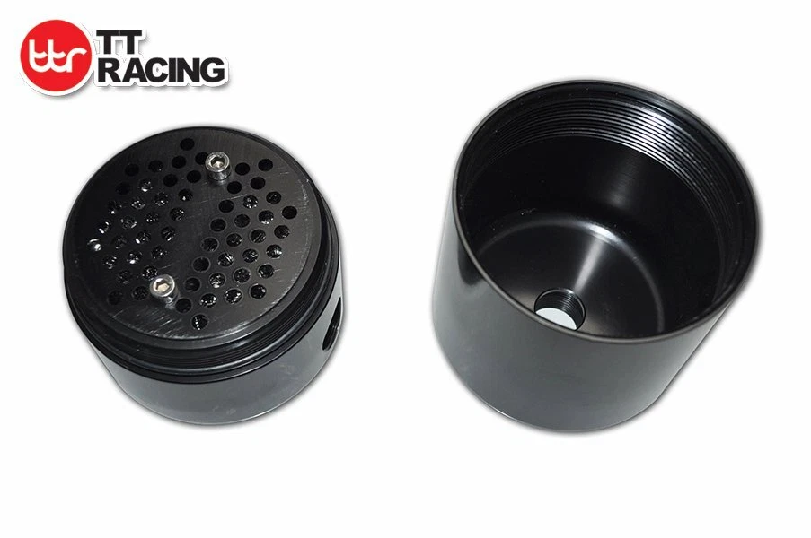 For CHEVY/GM TRUCK GM Canyon 1999-2017 CNC Air/Oil Separator Kit Catch Can Black - Imagem 4 de 4