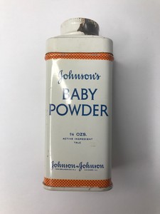 mini talcum powder