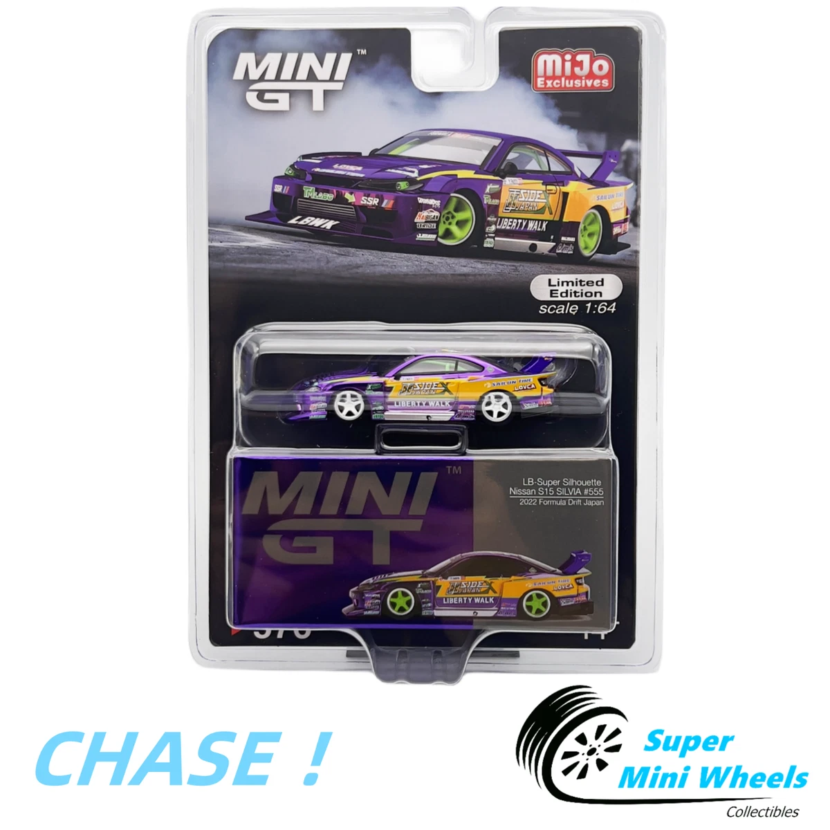 MINIGT LBWK Nissan シルビア(S15) チェイス MINIGT LBWK Nissan シルビア(S15) チェイス