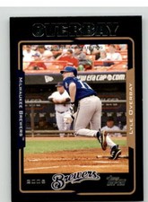 Lyle Overbay Card 2005 Topps Black #4