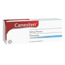 Canesten Pessary 100mg - 6 Pessaries with Applicator - (MAX 1 PER ORDER)