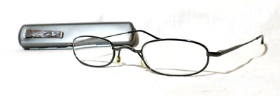 Foster Grant Reading Eyeglasses +2.00 Power RO389, 47-22-136. Thin Compact 