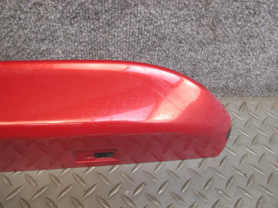 04-08 MAZDA RX8 FALDA LATERAL PANEL BASCULANTE JUEGO DE 2 MOLDURAS ROJO OEM Foto 4 de 4