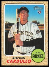 2017 Topps Heritage Stephen Cardullo Rookie Colorado Rockies #560