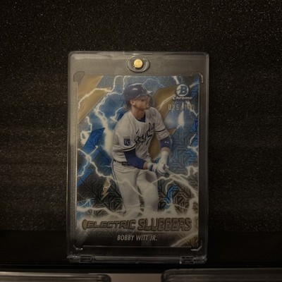 ⚡⚡2026 Bowman Bobby Witt Jr. Electric Sluggers Blue Mojo Refractor /150 - Royals