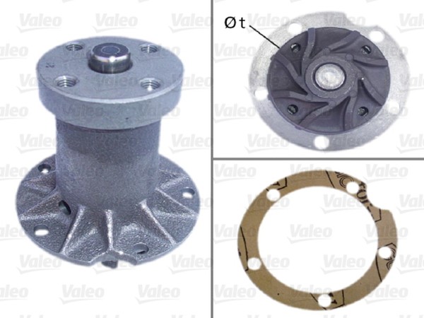 Valeo Wasserpumpe MotorküHlung 506100 FüR Pagode W114 W115 SL Klasse Mercedes T1-image