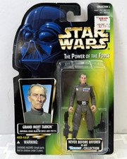 1996 Kenner Star Wars Grand Moff Tarkin Action Figure Power of the Force 3 NEW