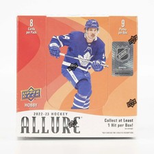 2022/23 Upper Deck Allure Hockey Hobby Box English Factory Sealed