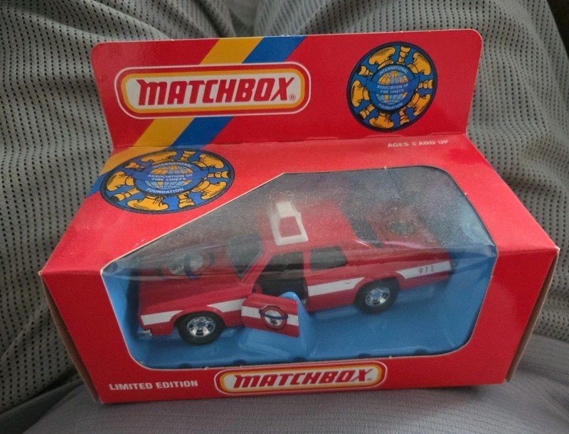 Matchbox International Association Fire Chief Foundation Limited Edition Car