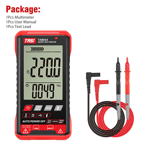 Multimetro Ohmmetro Voltmetro Display Digitale Auto Range Test Volt Tester AC KY