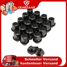 Radmuttern Muttern Schrauben M12x1,5 Ersatz für Ford Mondeo Alufelgen Schwarz