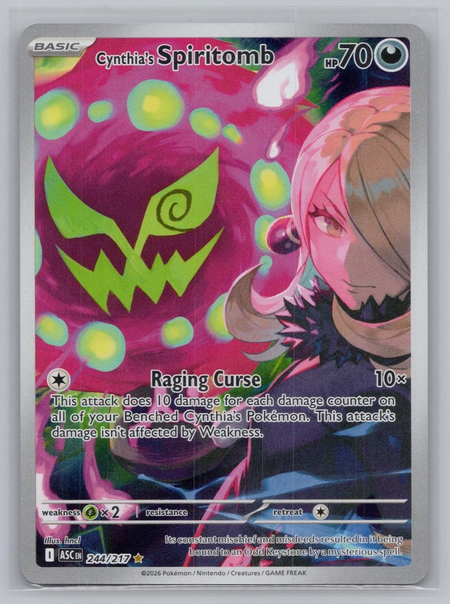 Cynthia's Spiritomb Pokémon TCG Cards for sale | eBay