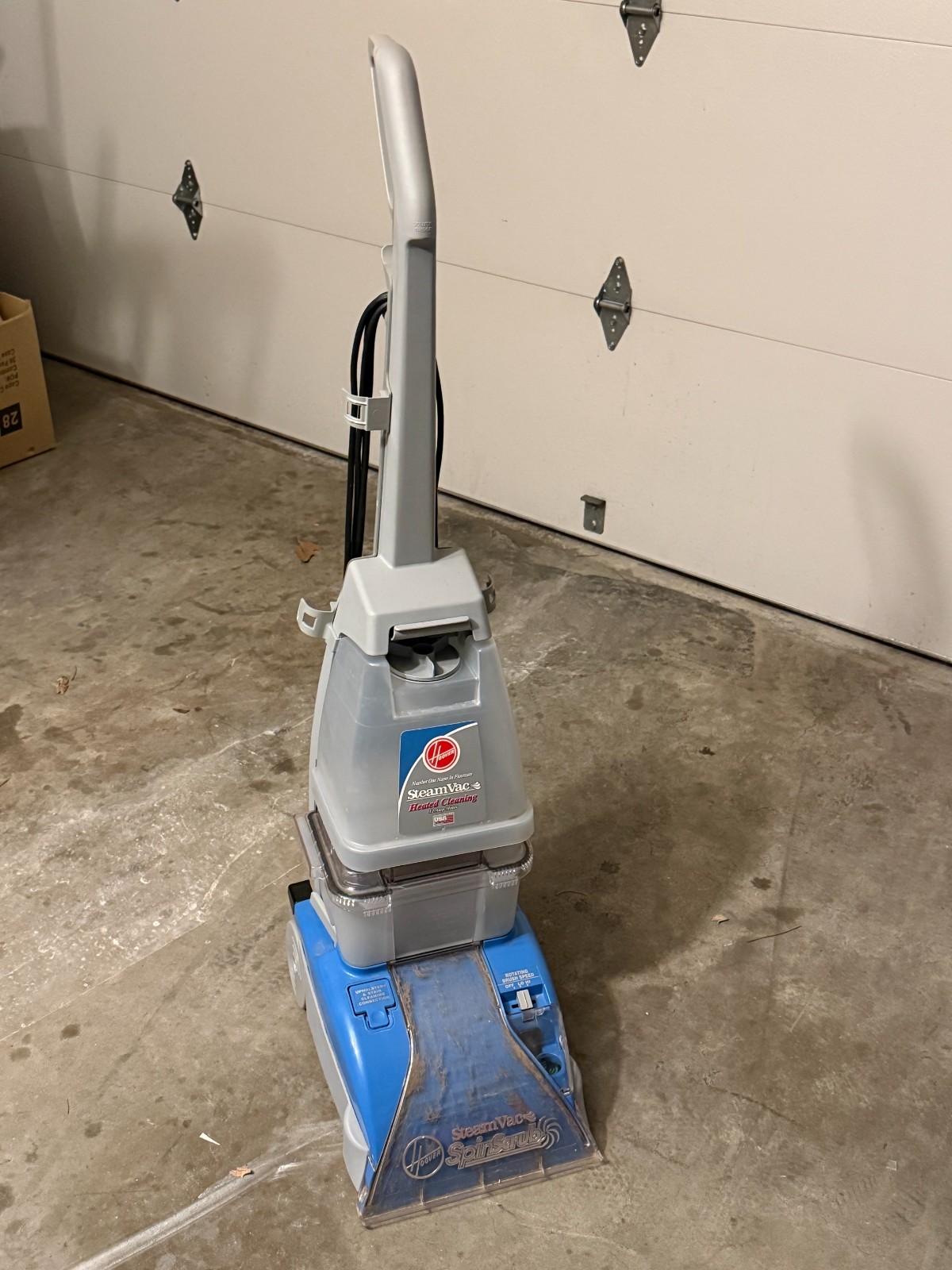 Hoover SteamVac SpinScrub Upright Carpet Cleaner F5914-900 Heated Cleaning Teste