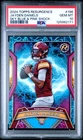2024 TOPPS RESURGENCE #196 JAYDEN DANIELS SKY BLUE & PINK SHOCK RC PSA 10
