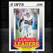2024 Score Football - DaRon Bland - LEAGUE LEADERS #LL-DBD MINT