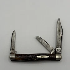 Rare Vintage Case Tested XX 1932-40 3 Blade Stockman Pocket Knife