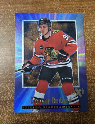 2023-24 E-X EX 2000 Hockey Base CONNOR BEDARD RC #109 Blackhawks