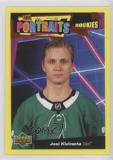 2020-21 Upper Deck UD Portraits Rookies Gold /99 Joel Kiviranta #P-72 1r5