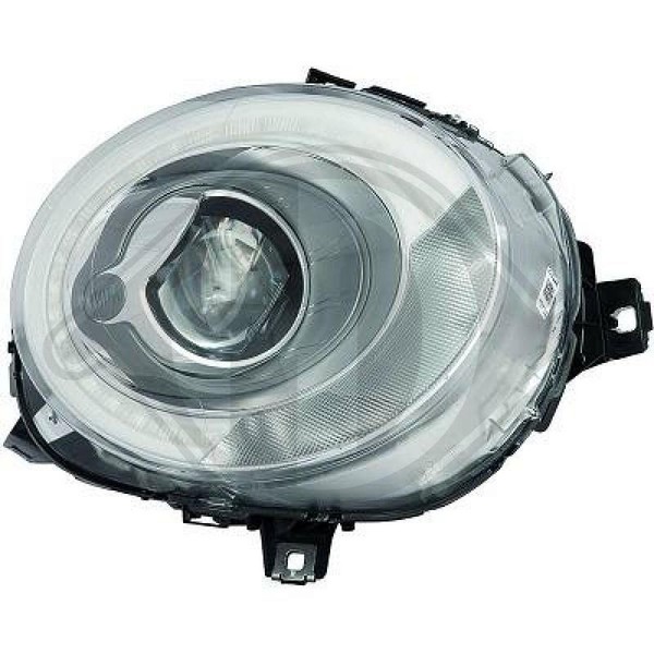 1X Hauptscheinwerfer Diederichs 1208084 Hd Priority Parts FüR Bmw Rechts-image